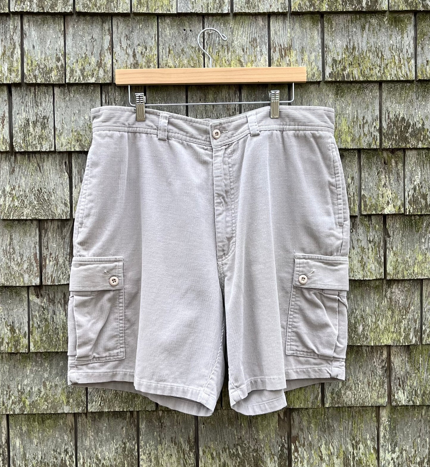 90s Polo Ralph Lauren Pin Wale Corduroy Cargo Shorts (36/6”)