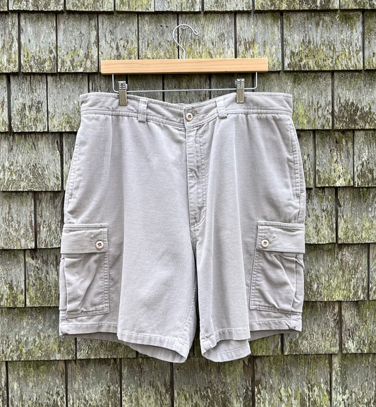 90s Polo Ralph Lauren Pin Wale Corduroy Cargo Shorts (36/6”)