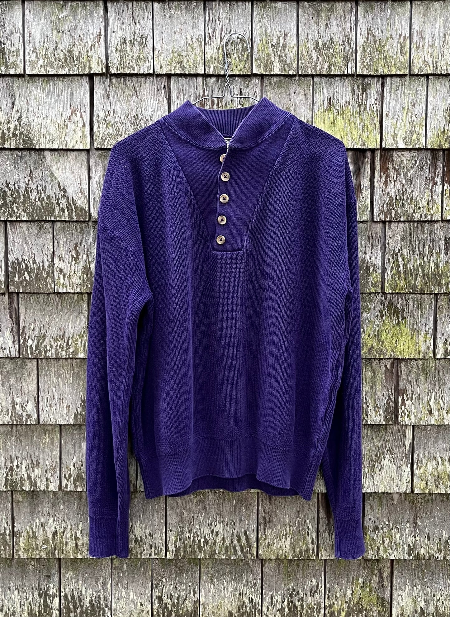 90s L.L. Bean Cotton Fatigue Sweater (XL)