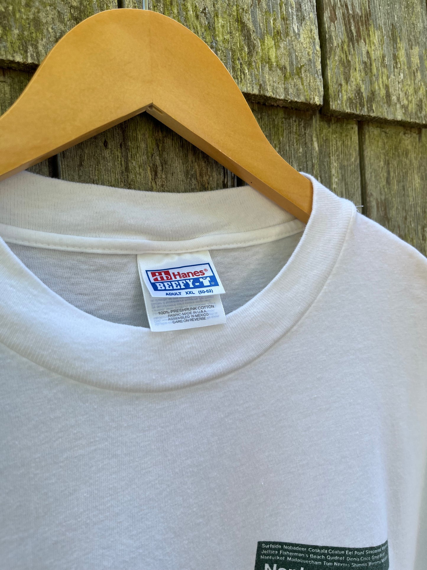 90s Nantucket Beach Permit T-Shirt (XL/XXL)
