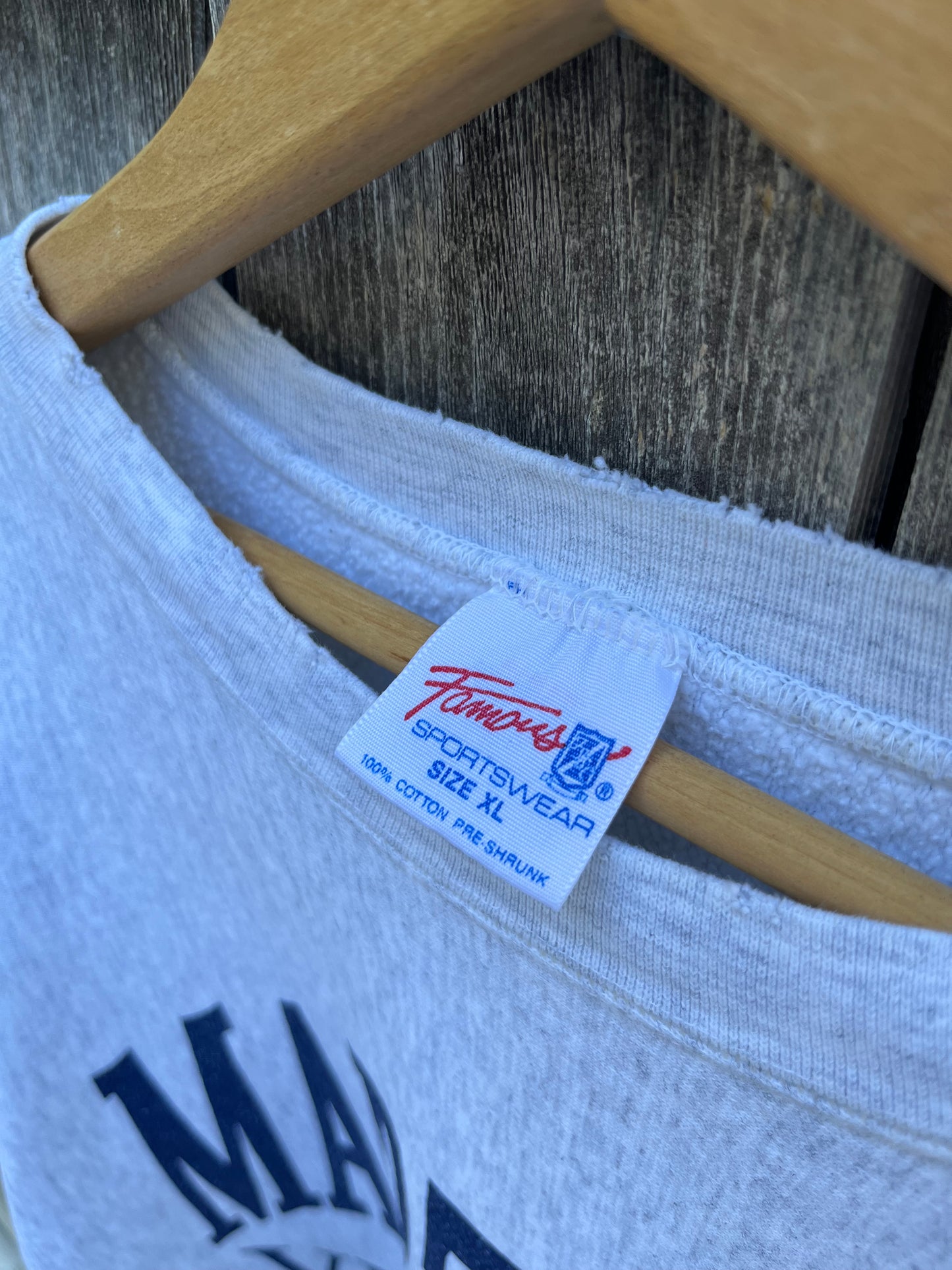 90s Martha’s Vineyard Reverse Weave Crewneck Sweatshirt (XL/XXL)