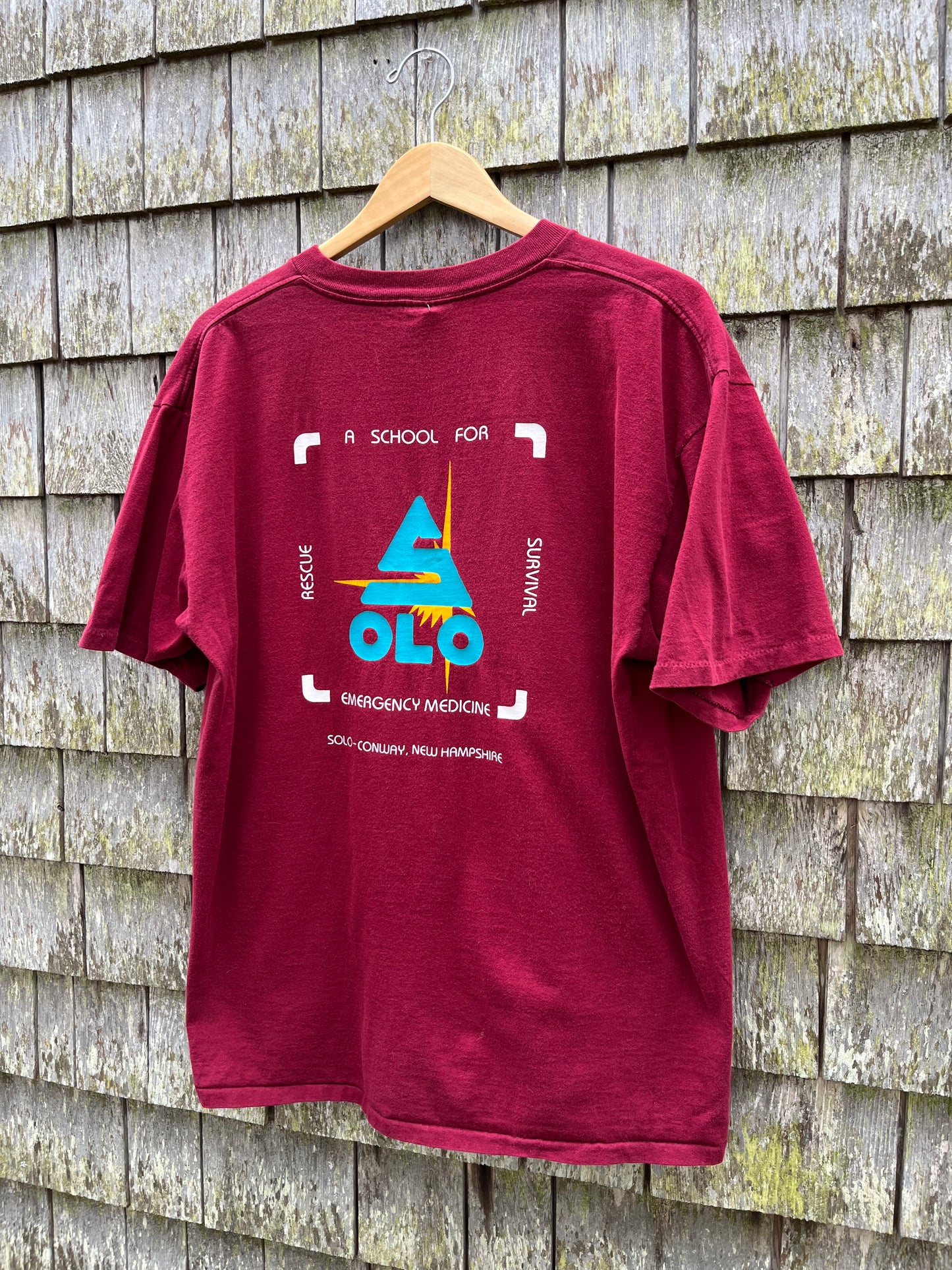 90s Solo Wilderness School New Hampshire T-Shirt (XL)