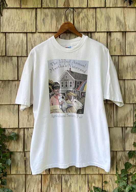 90s Martha’s Vineyard Agricultural Fair T-Shirt (L)