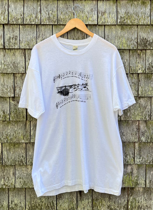 80s Patti Page Old Cape Cod Lyrics T-Shirt (XL)