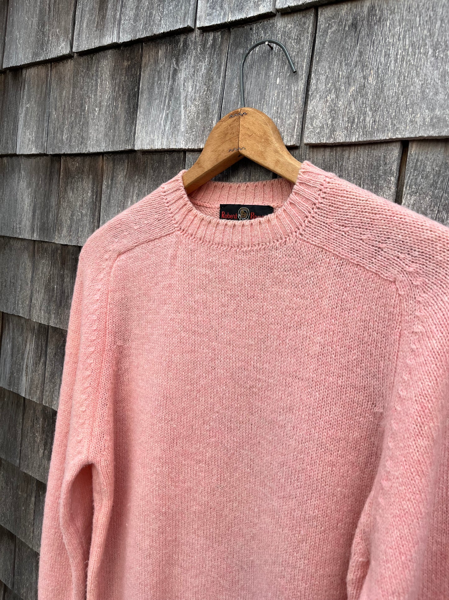 80s Robert Bruce Shetland Wool Sweater (L)