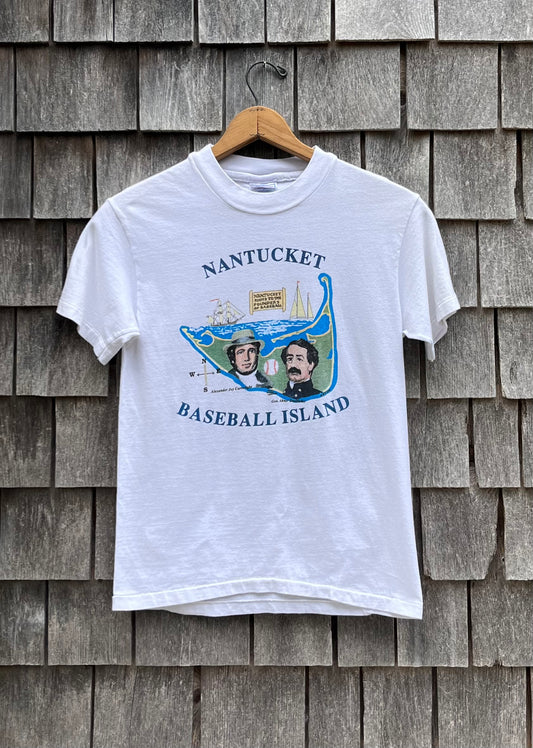 90s Nantucket Baseball Island T-Shirt (S)