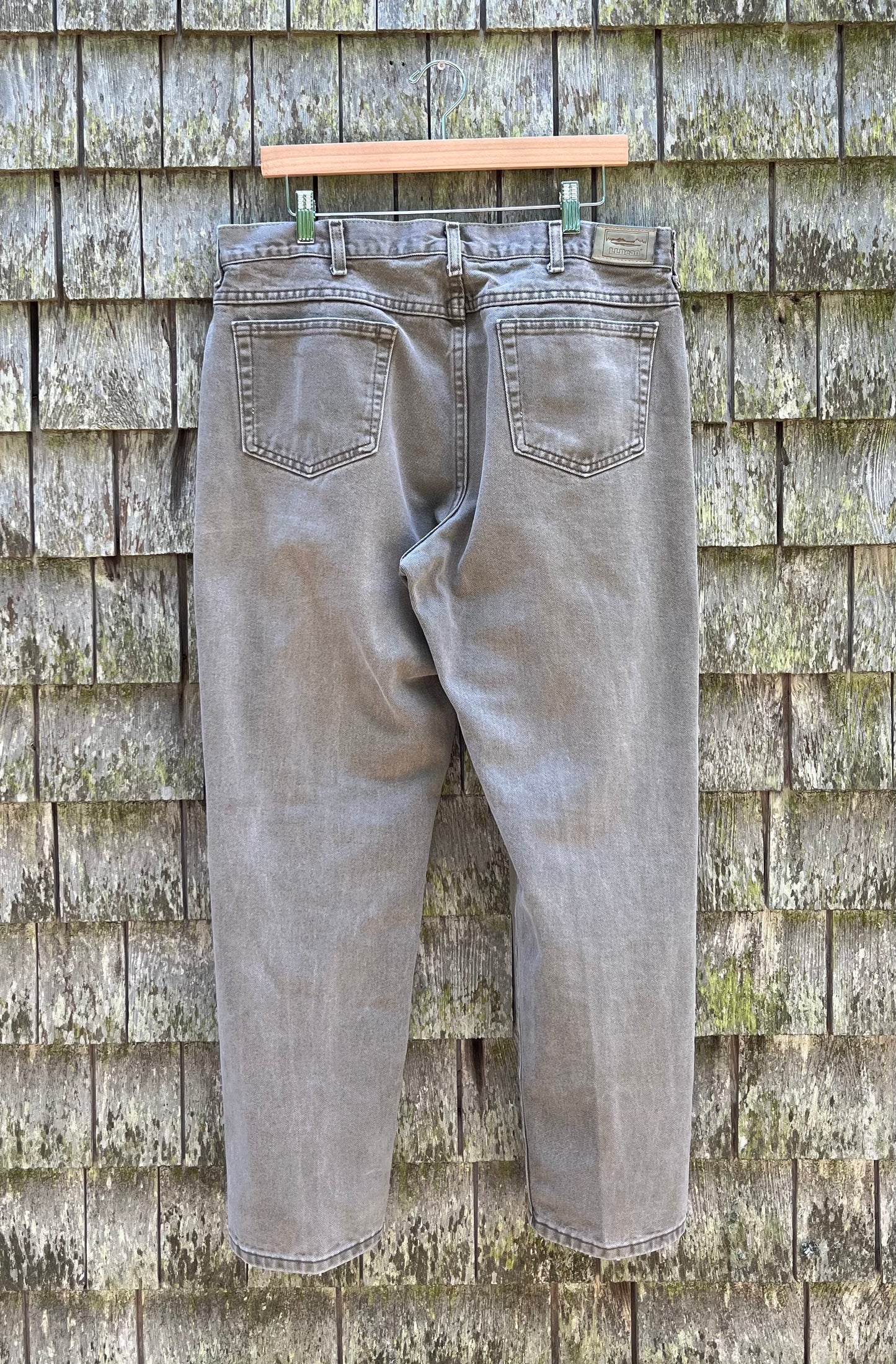 90s L.L. Bean ‘Double L’ All Cotton Denim Jeans (34/30”)