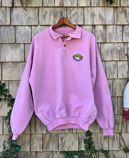 00s Hyannis To Nantucket Figawi Collared Sweatshirt (L)