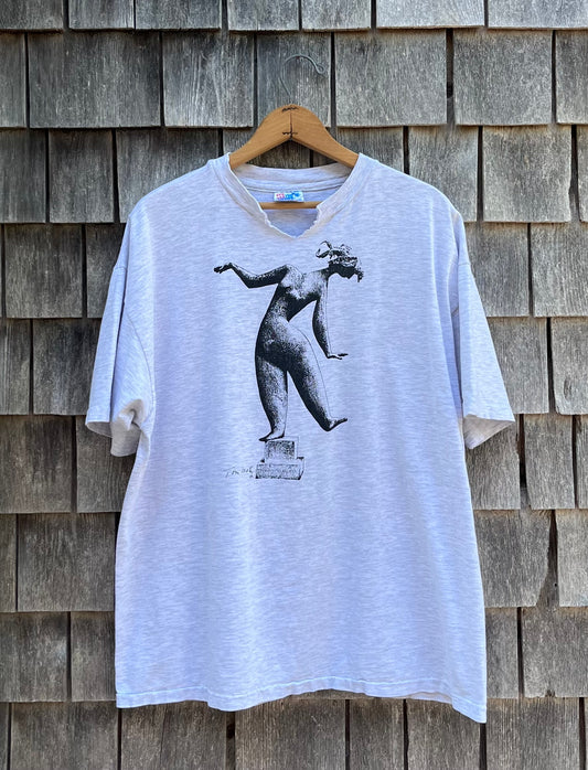 90s The Field Gallery MV Tom Maley Sculpture T-Shirt (XL)