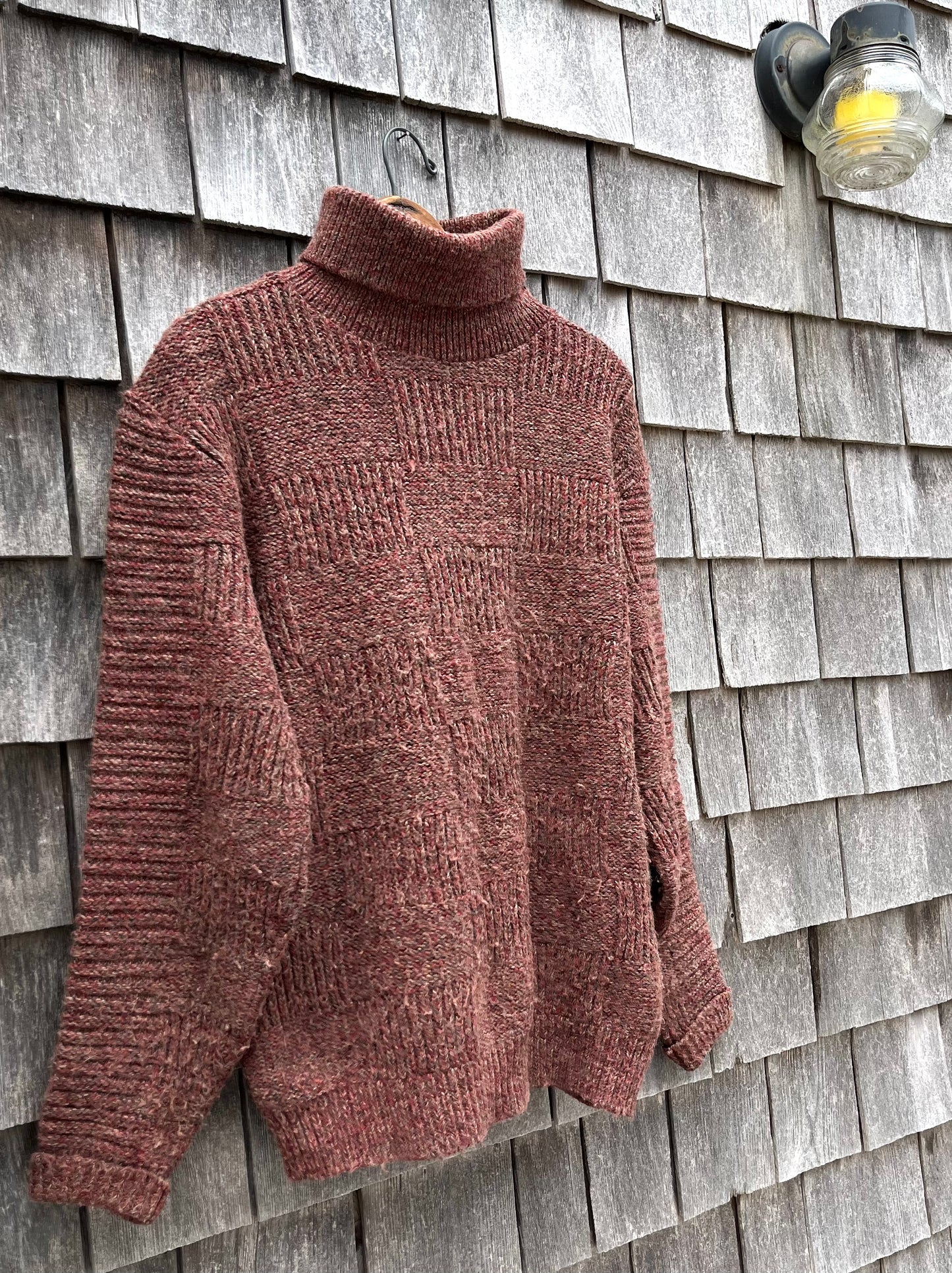 70s Jantzen High Neck Wool Sweater (M/L)