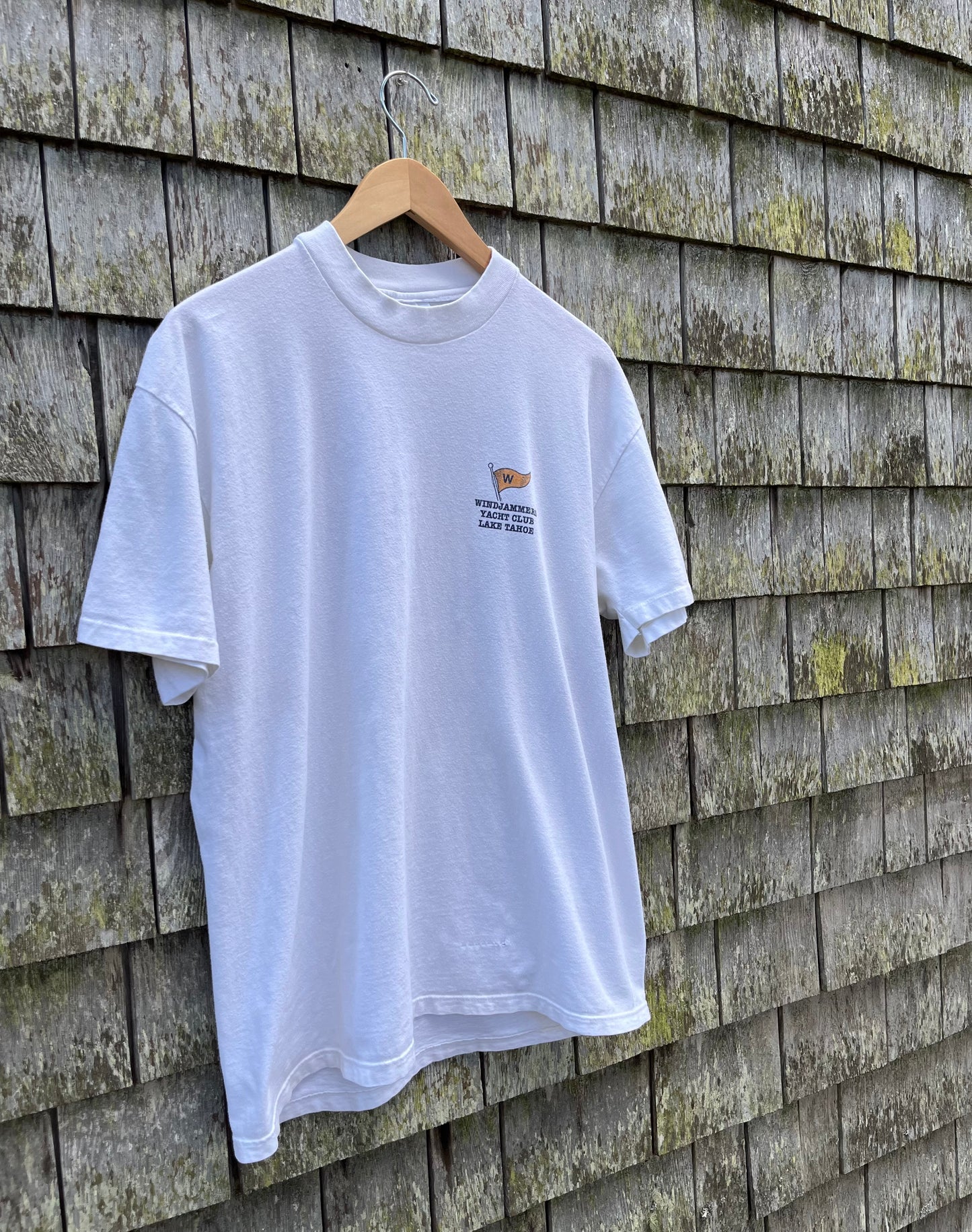 80s World Intergalactic Sailing Beer Can Race Championship Lake Tahoe T-Shirt (L)