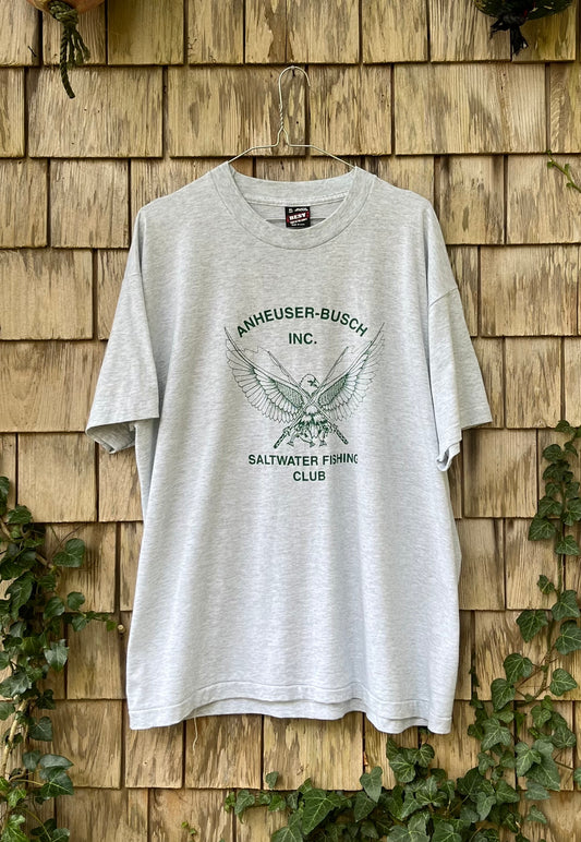 90s Anheuser Busch Saltwater Fishing Team T-Shirt (XL)