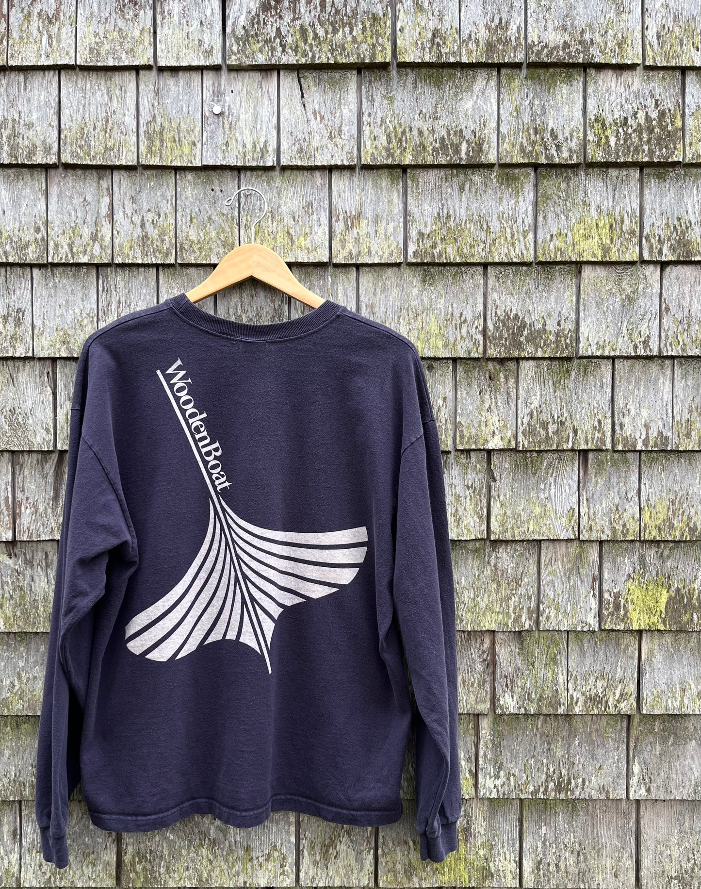 90s WoodenBoat Magazine Long Sleeve T-Shirt (XL)