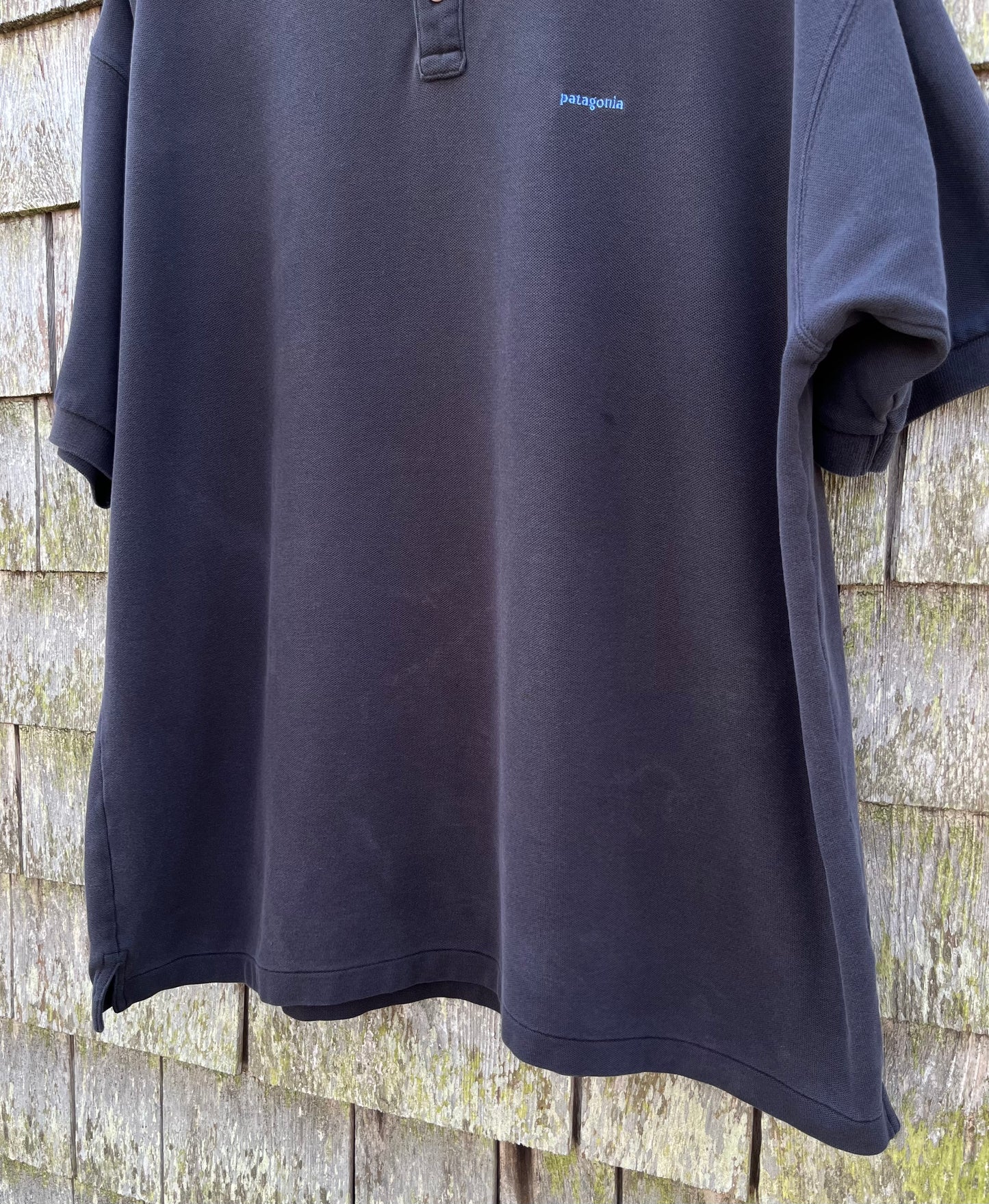 90s Patagonia Cotton Piqué Polo Shirt (XL)