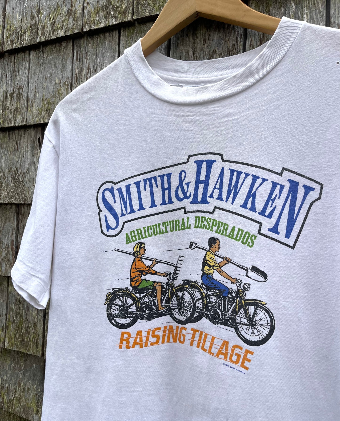 90s Smith & Hawken Gardening ‘Raising Tillage’ T-Shirt (L)