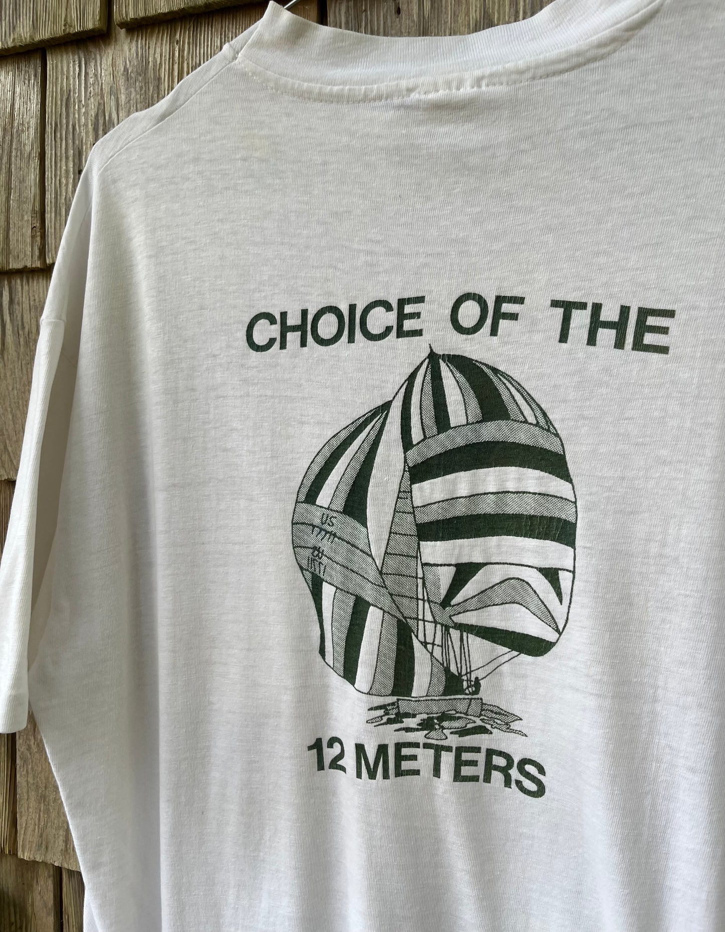 80s Signet Instruments ‘Choice of the 12 Meters’ Pocket T-Shirt (M)