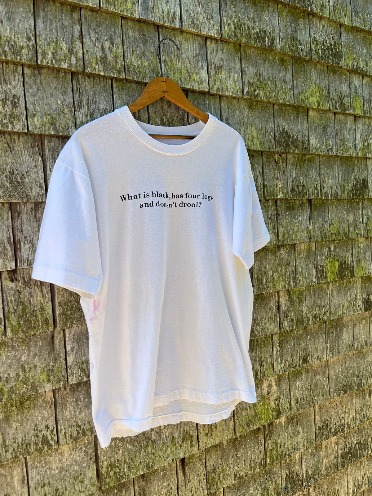 90s The Dead Dog Martha’s Vineyard Riddle T-Shirt (M)
