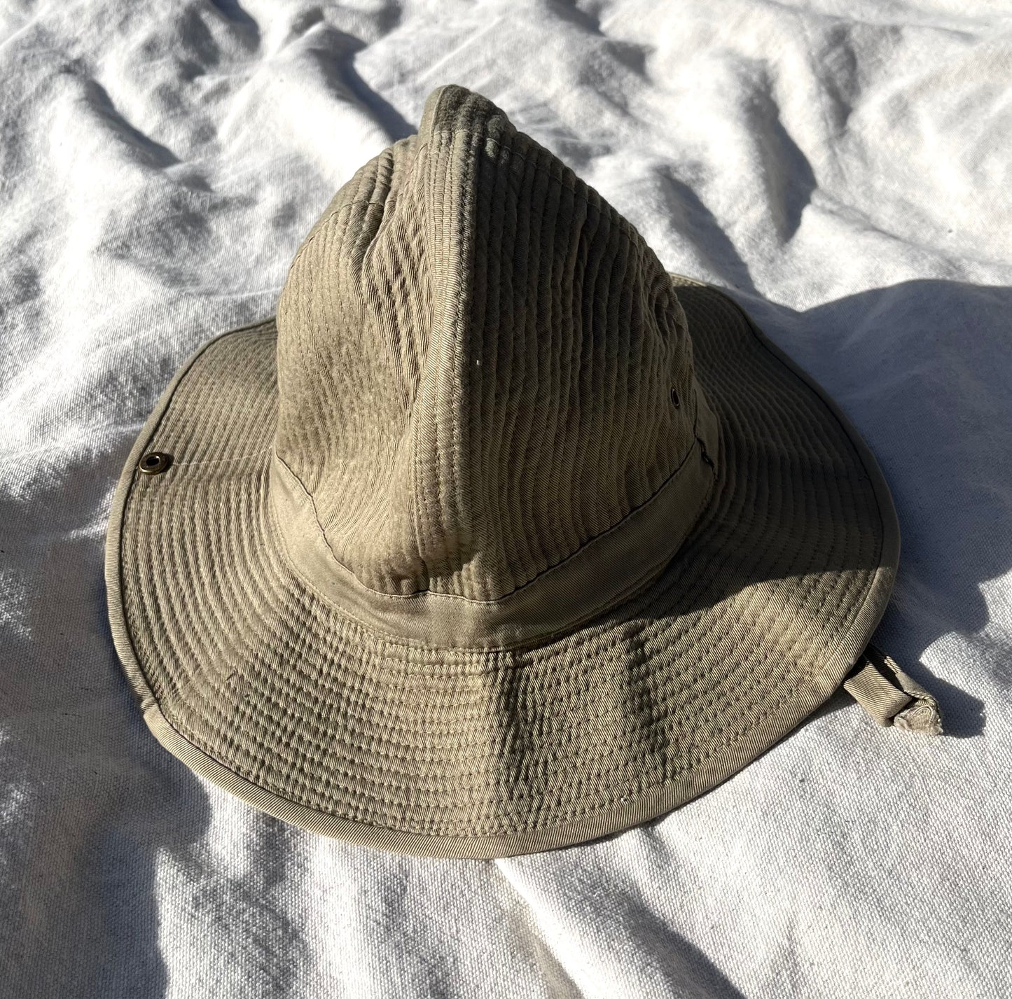 80s Banana Republic 'French Army Bush Hat' (Medium)