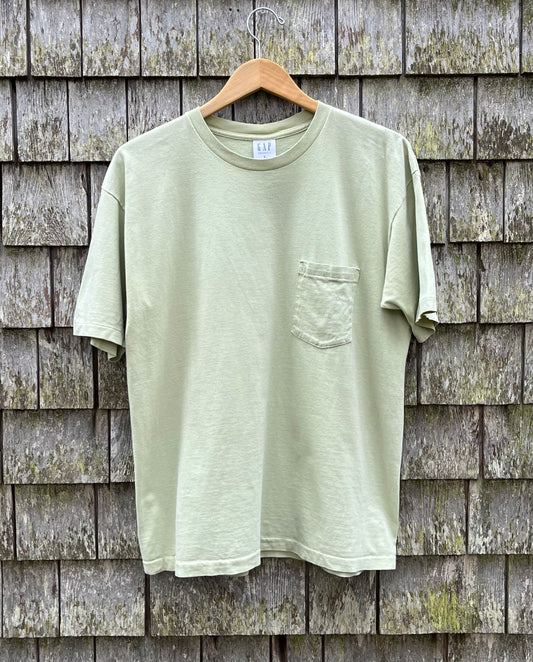 90s GAP Cotton Pocket T-Shirt (L)