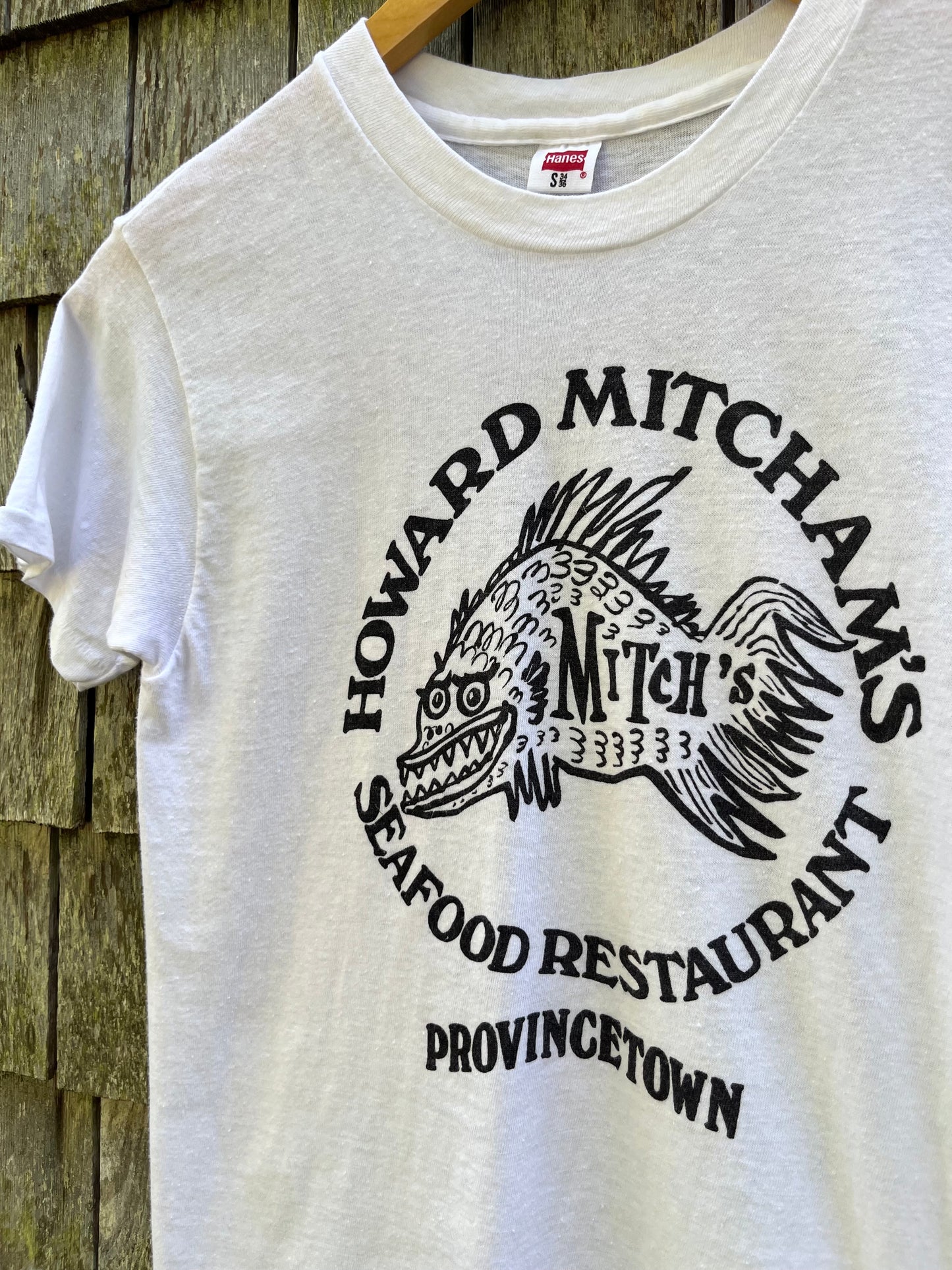 70s Howard Mitcham’s 'Mitch's' Seafood Restaurant Provincetown T-Shirt (XS)