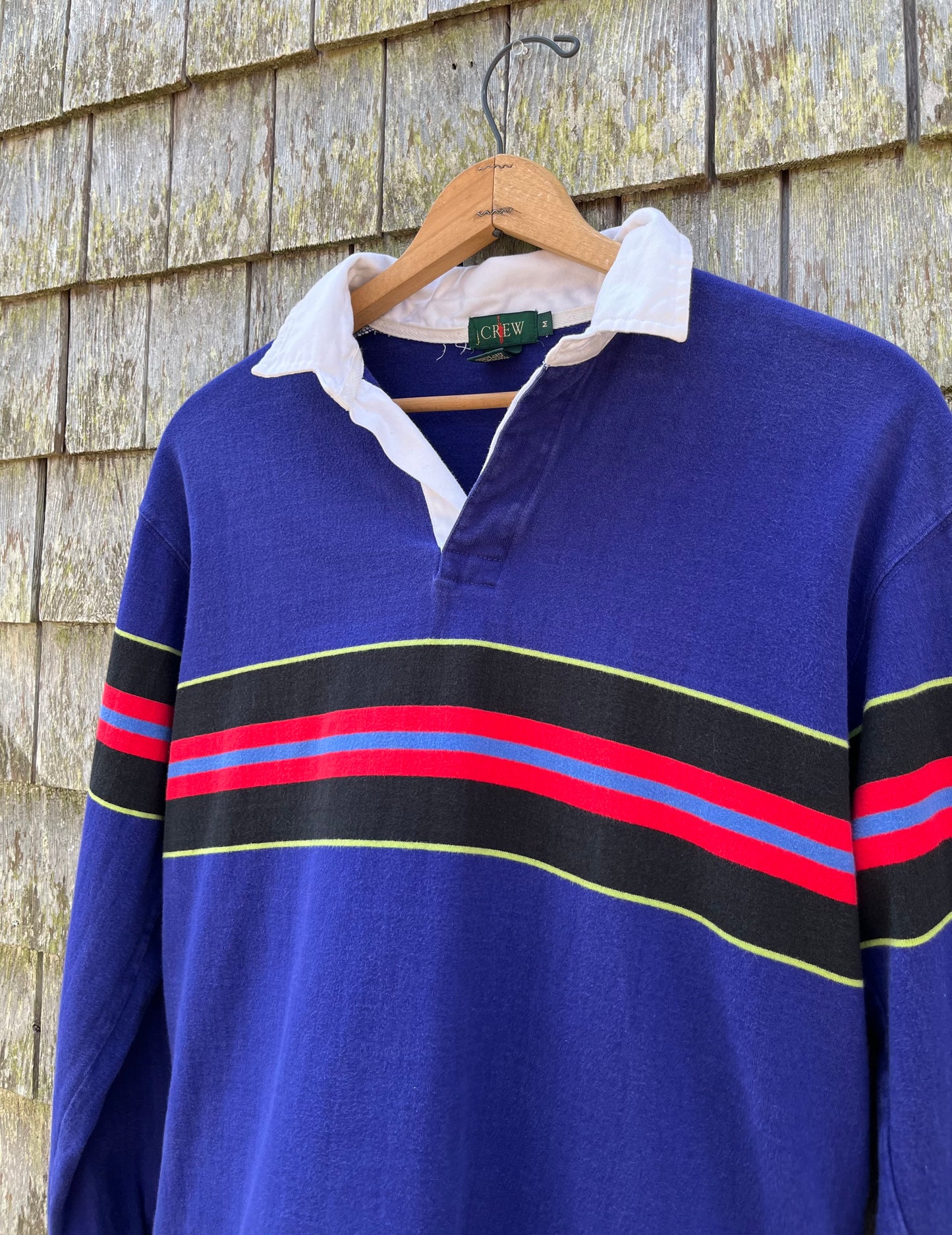 90s J.Crew Cotton Rugby Shirt (L)