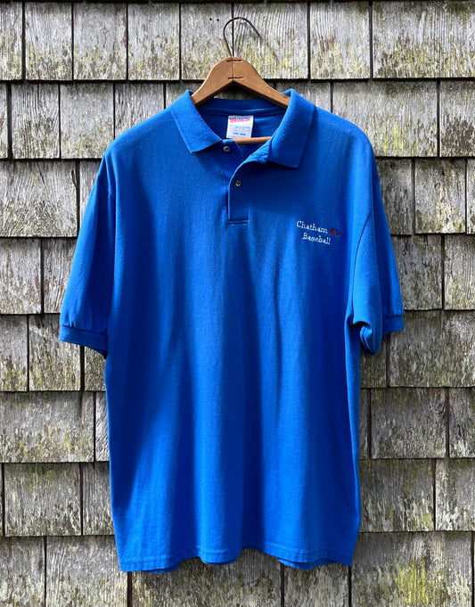 90s Chatham A’s Cape Cod Baseball League Polo Shirt (L)