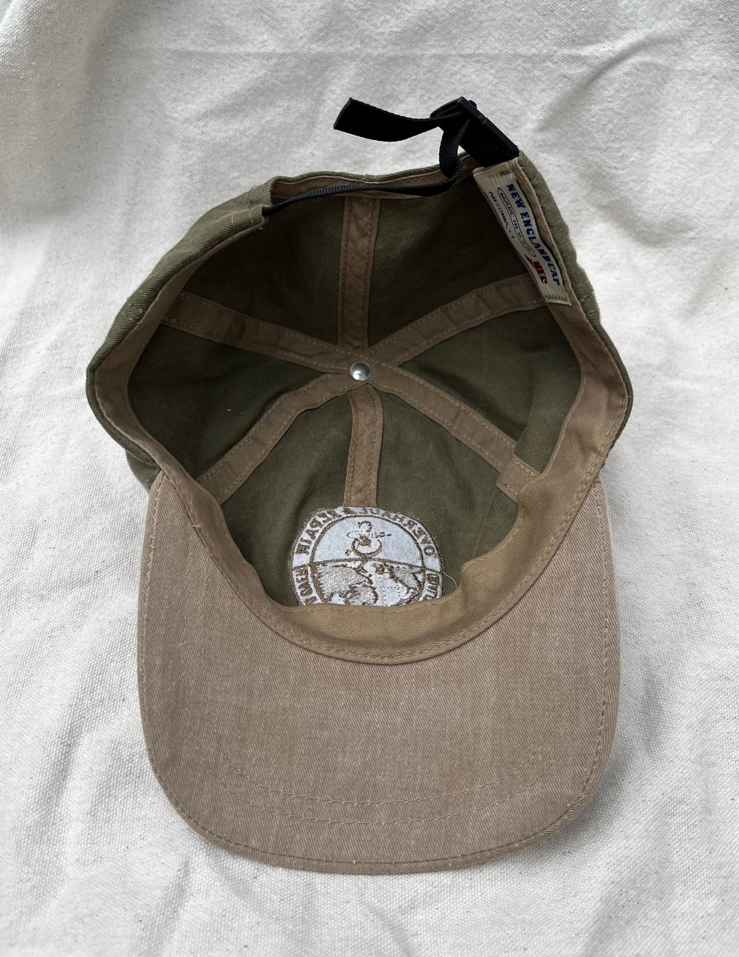 90s Overhaul & Repairs Boatyard New England Caps Strapback Hat (OSFA)