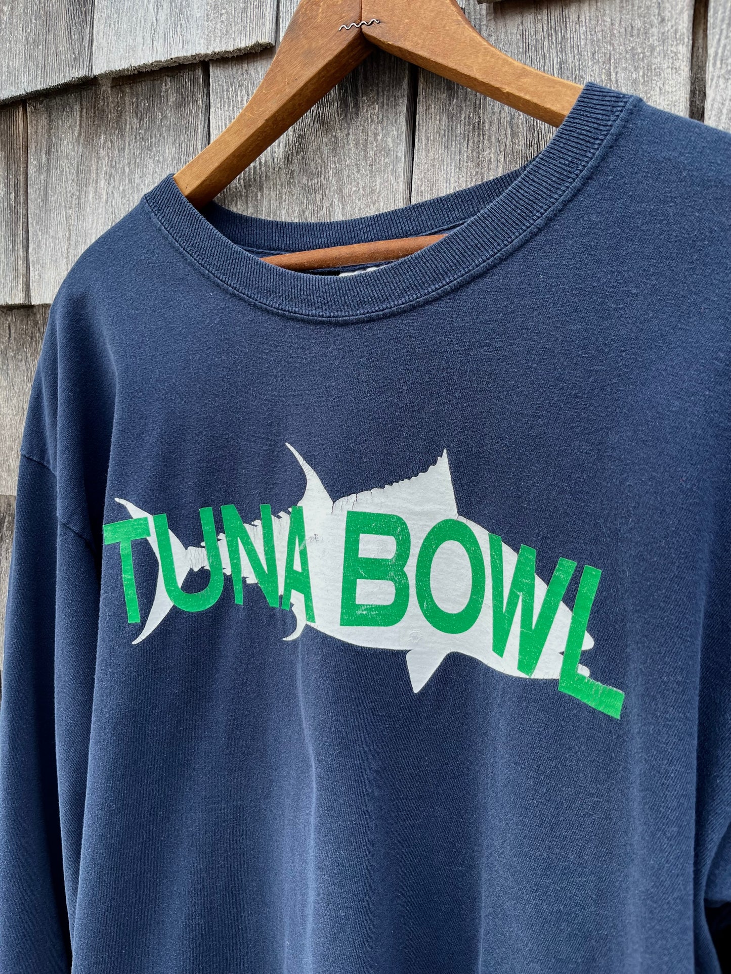 00s Green Harbor Bait & Tackle Tuna Bowl Long Sleeve T-Shirt (L)