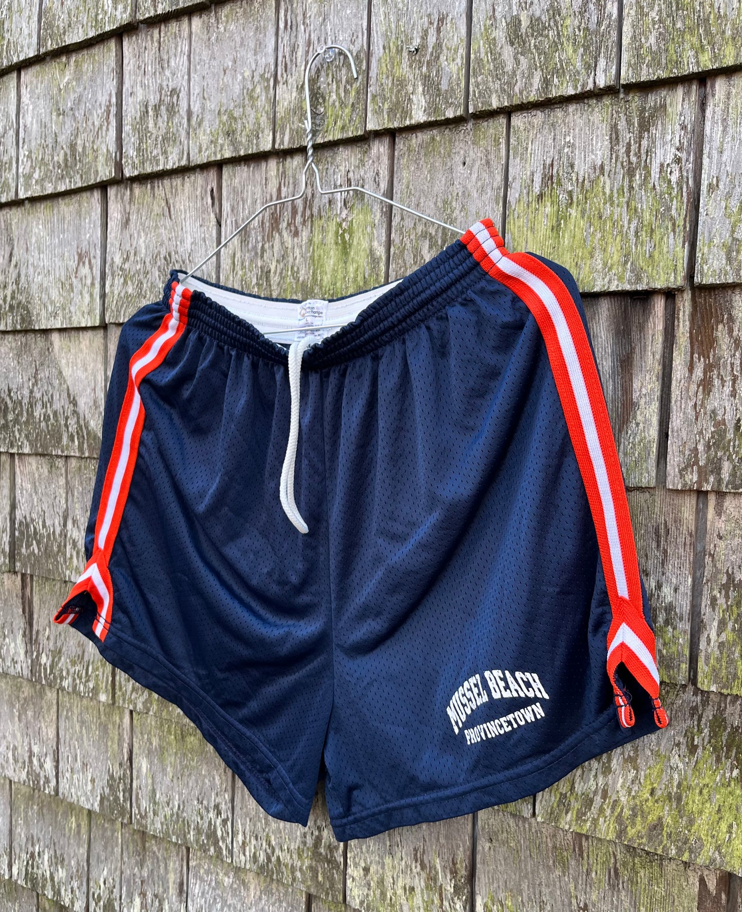 90s Mussel Beach Provincetown Lacrosse Shorts (L)