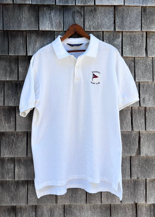 90s Wianno Yacht Club Lands' End Polo Shirt Large