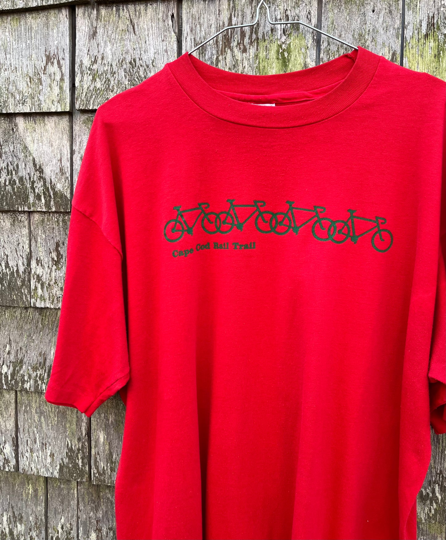 90s Cape Cod Rail Trail Pleasant Lake General Store T-Shirt (XL)