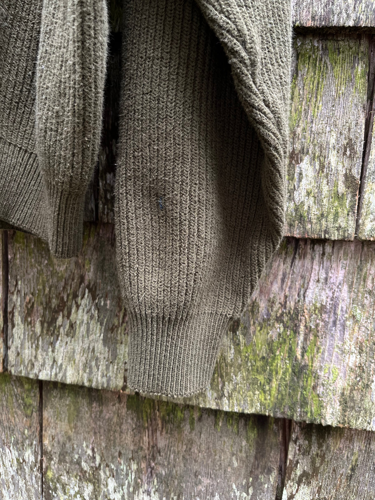 90s Eddie Bauer Ribbed Cotton Knit Sweater (L)