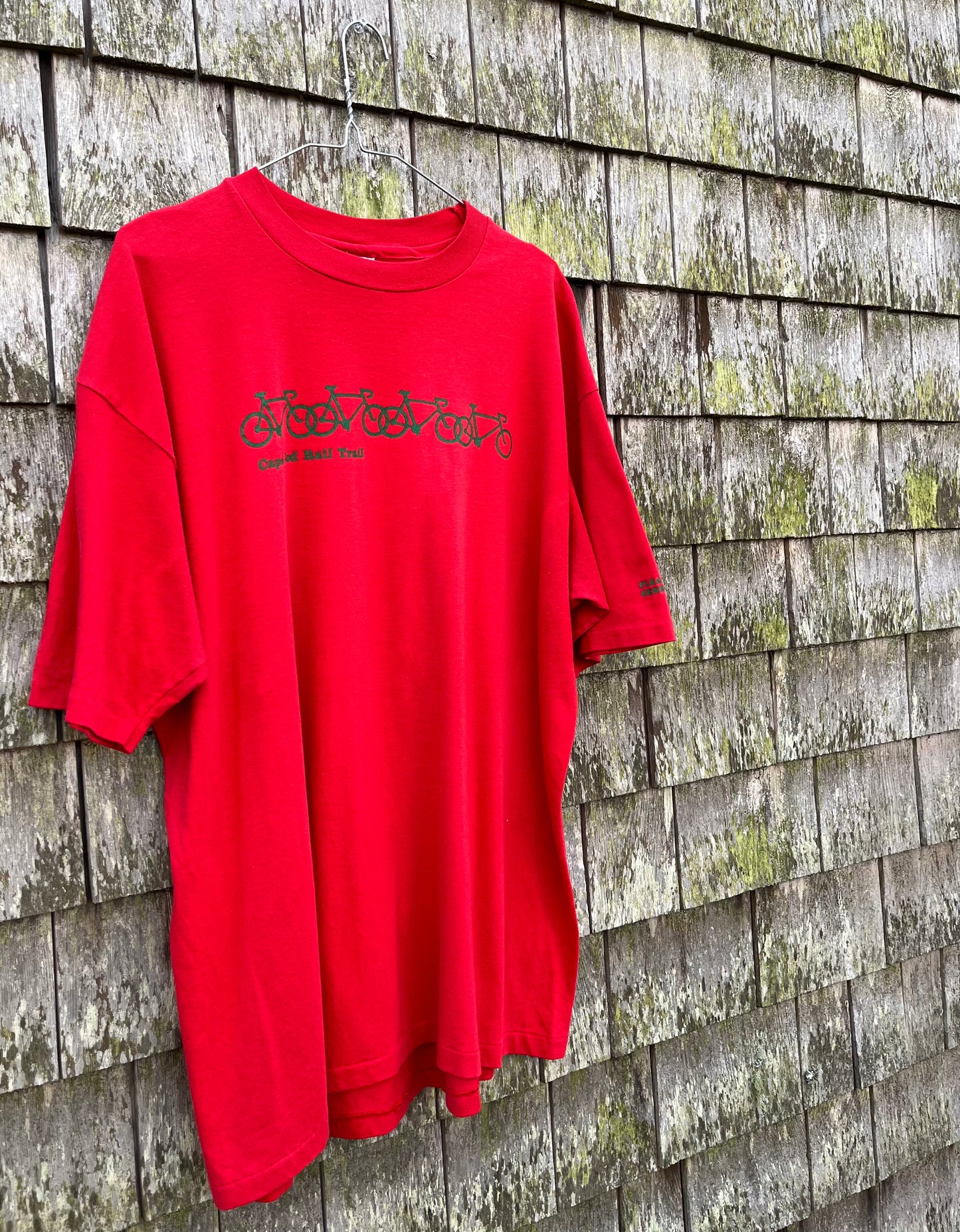 90s Cape Cod Rail Trail Pleasant Lake General Store T-Shirt (XL)
