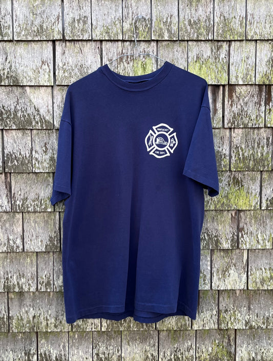90s Nantucket Fire Department T-Shirt (L)