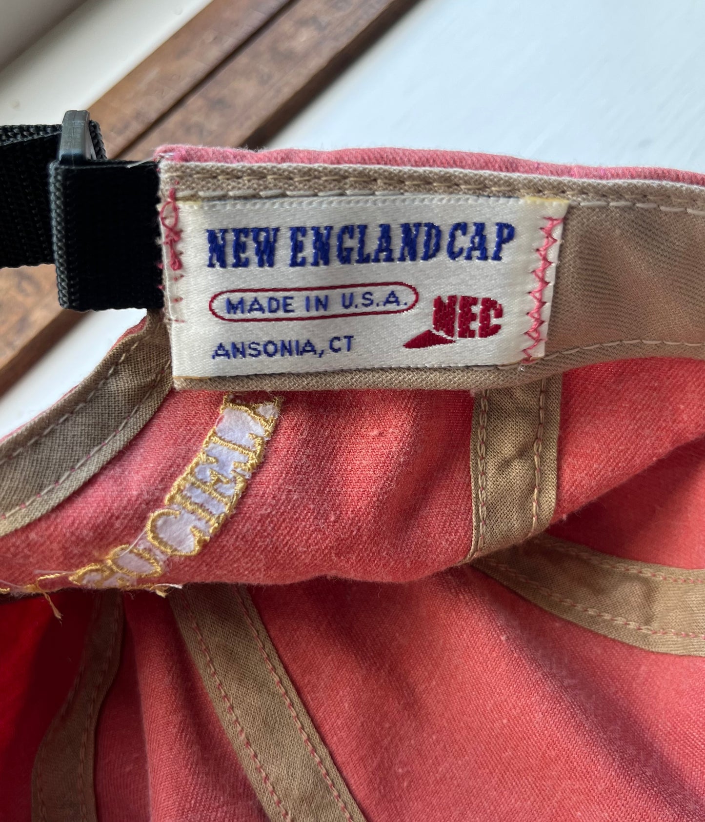 90s Lighthouse Preservation Society Strapback Hat by New England Cap (OSFA)