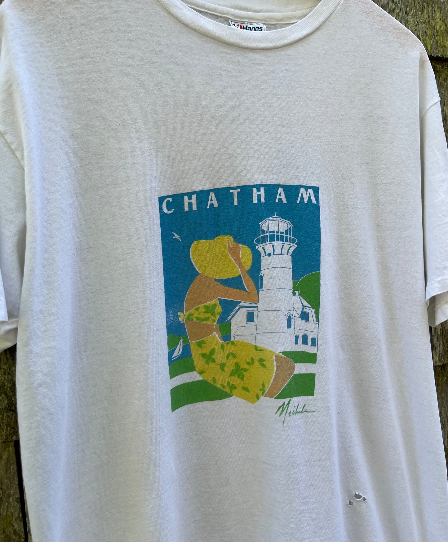 80s Chatham Lighthouse T-Shirt (L)