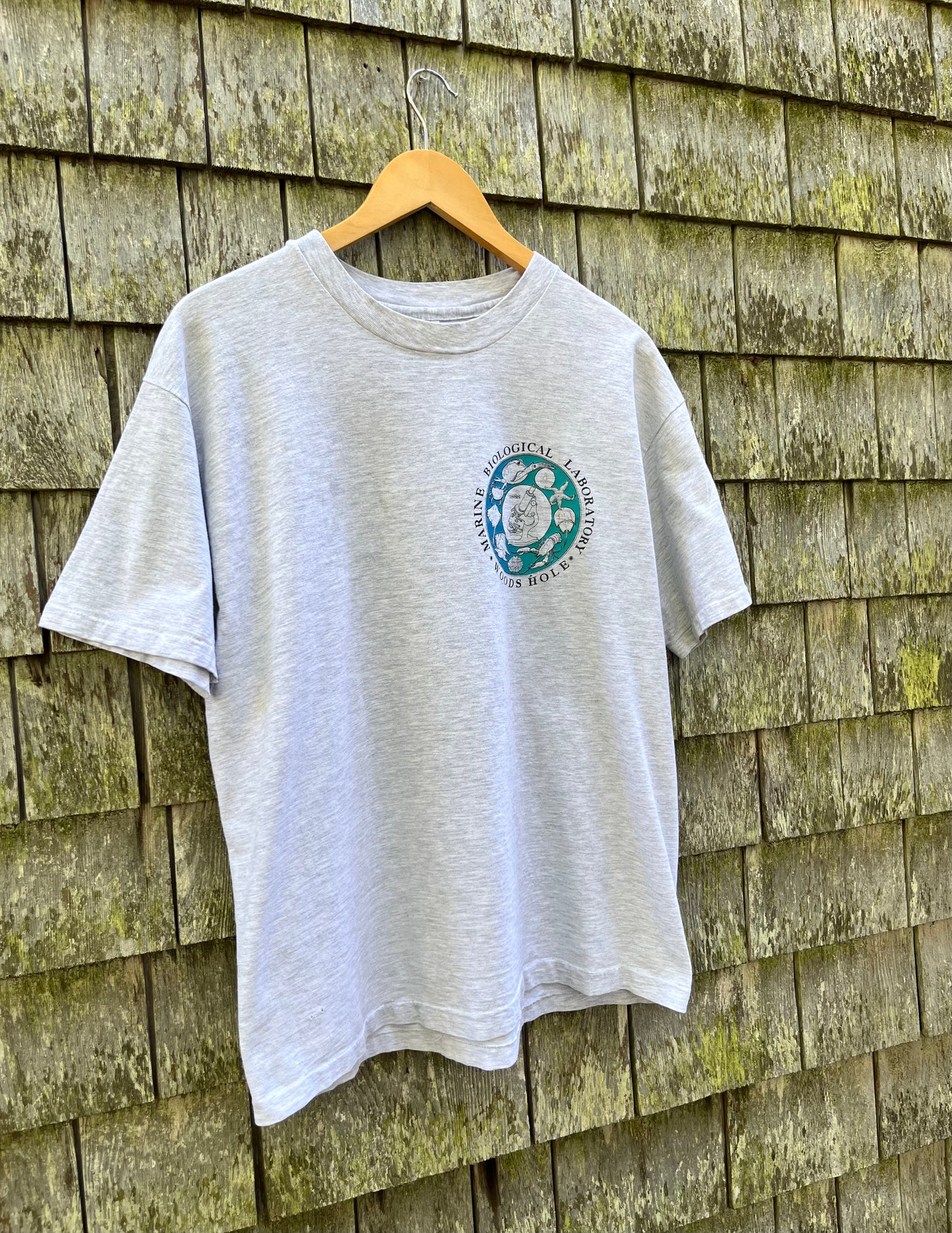 90s Marine Biological Laboratory Woods Hole T-Shirt (L)