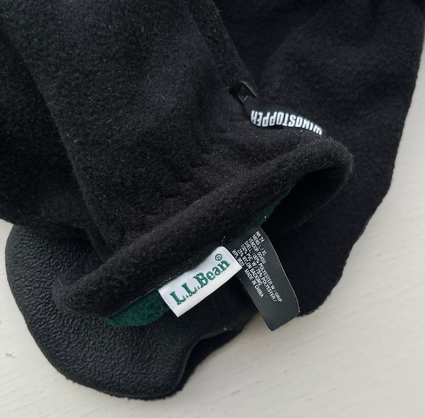 90s L.L. Bean Gore Windstopper Fleece Mitts (L/XL)