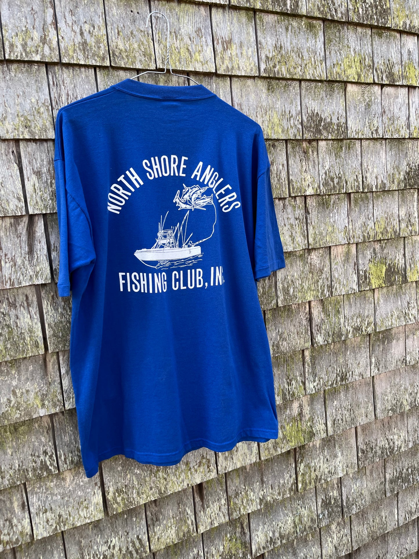 90s North Shore Anglers Club T-Shirt (XL)