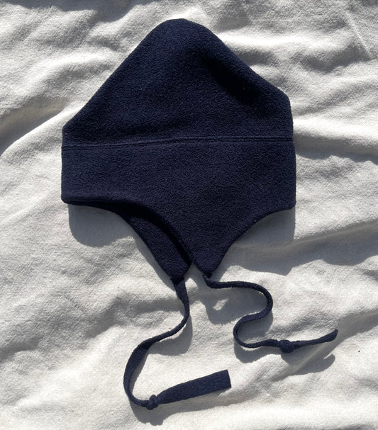 90s J.Crew Trapper Style Fleece Hat (OSFA)
