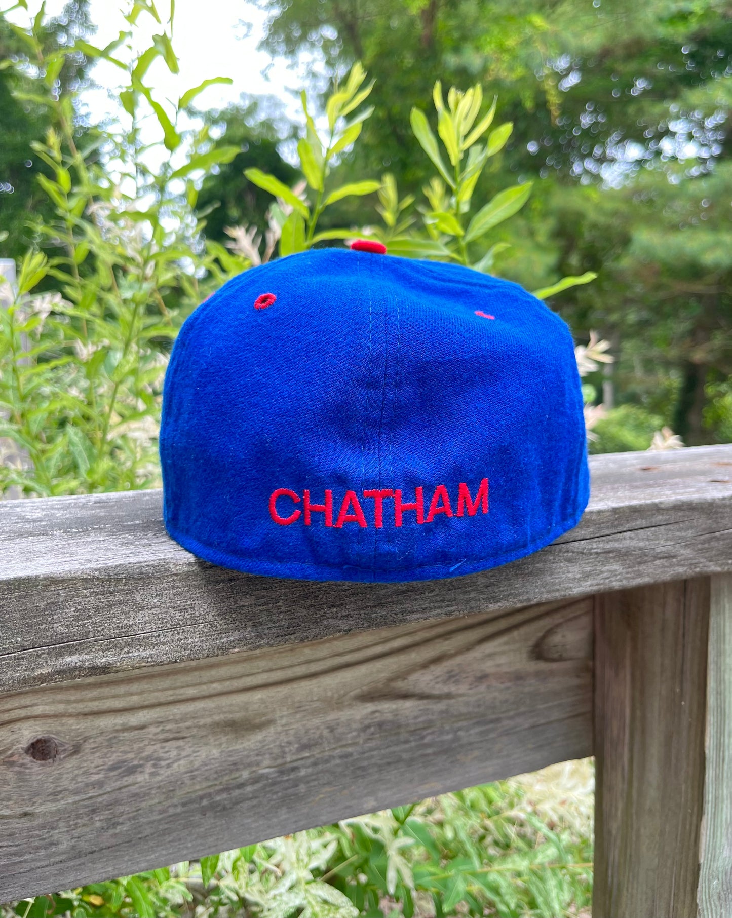 90s Cape Cod Baseball League Chatham A’s New Era Fitted Cap Sz 7