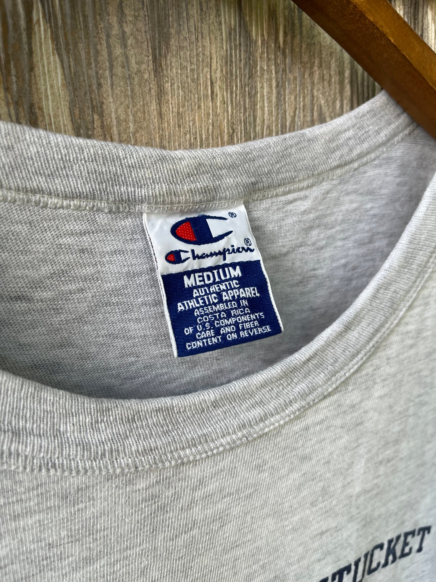 90s Nantucket Ice Hockey Champion T-Shirt (M)