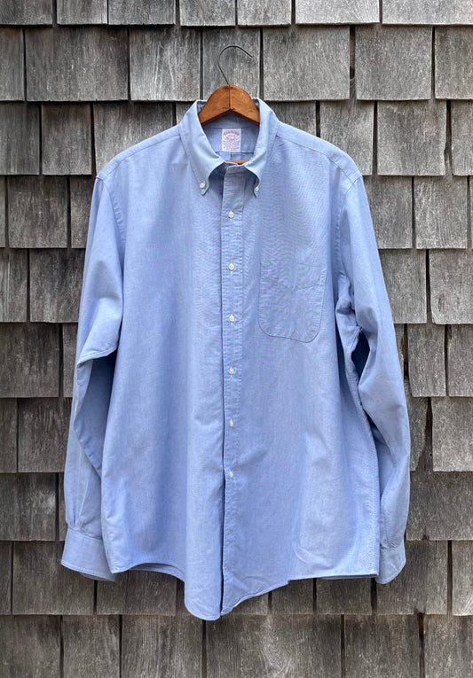 90s Brooks Brothers Makers Oxford Cloth Button Down Shirt (16.5-6)