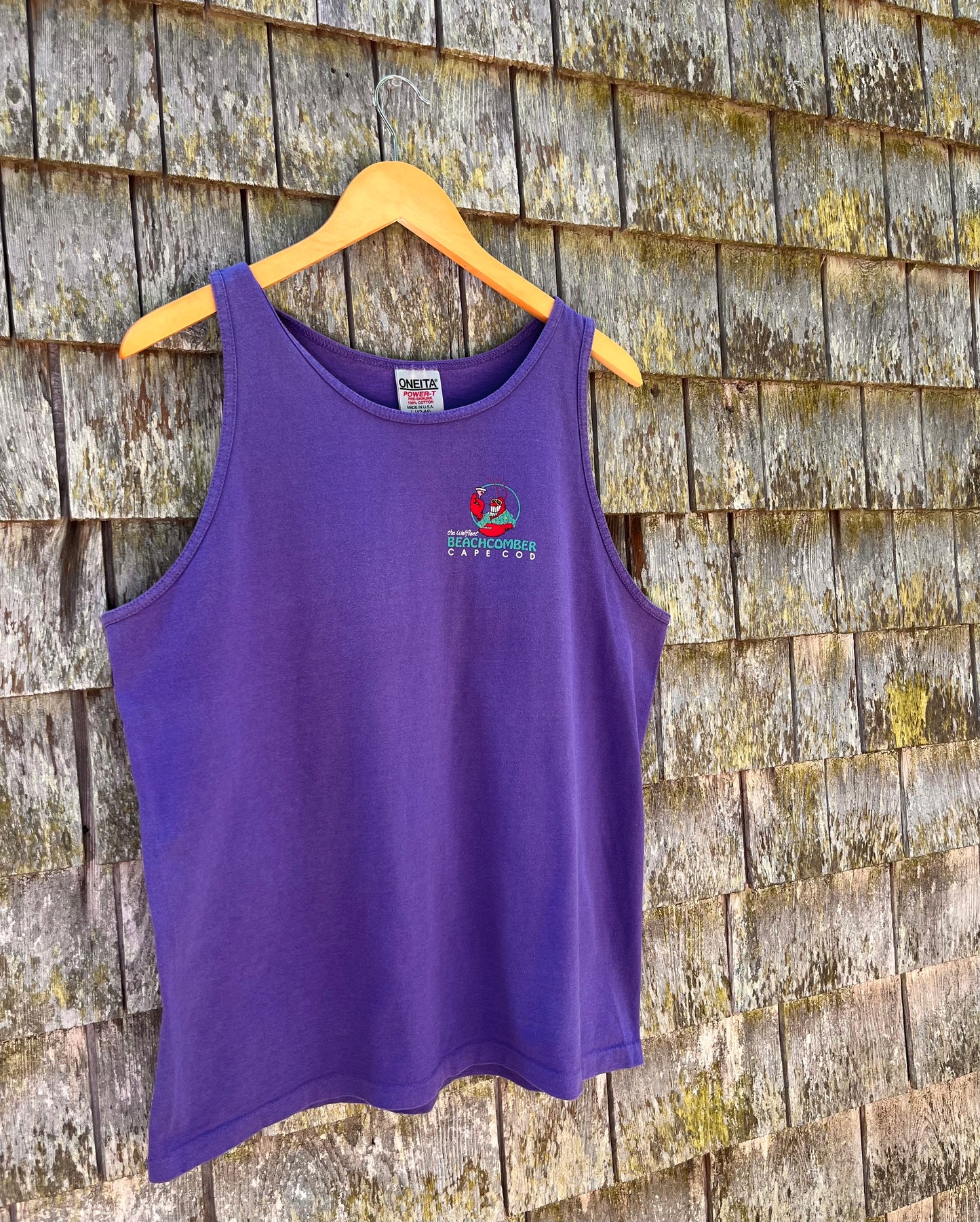 90s Wellfleet Beachcomber Lobster Logo Tank Top (L)