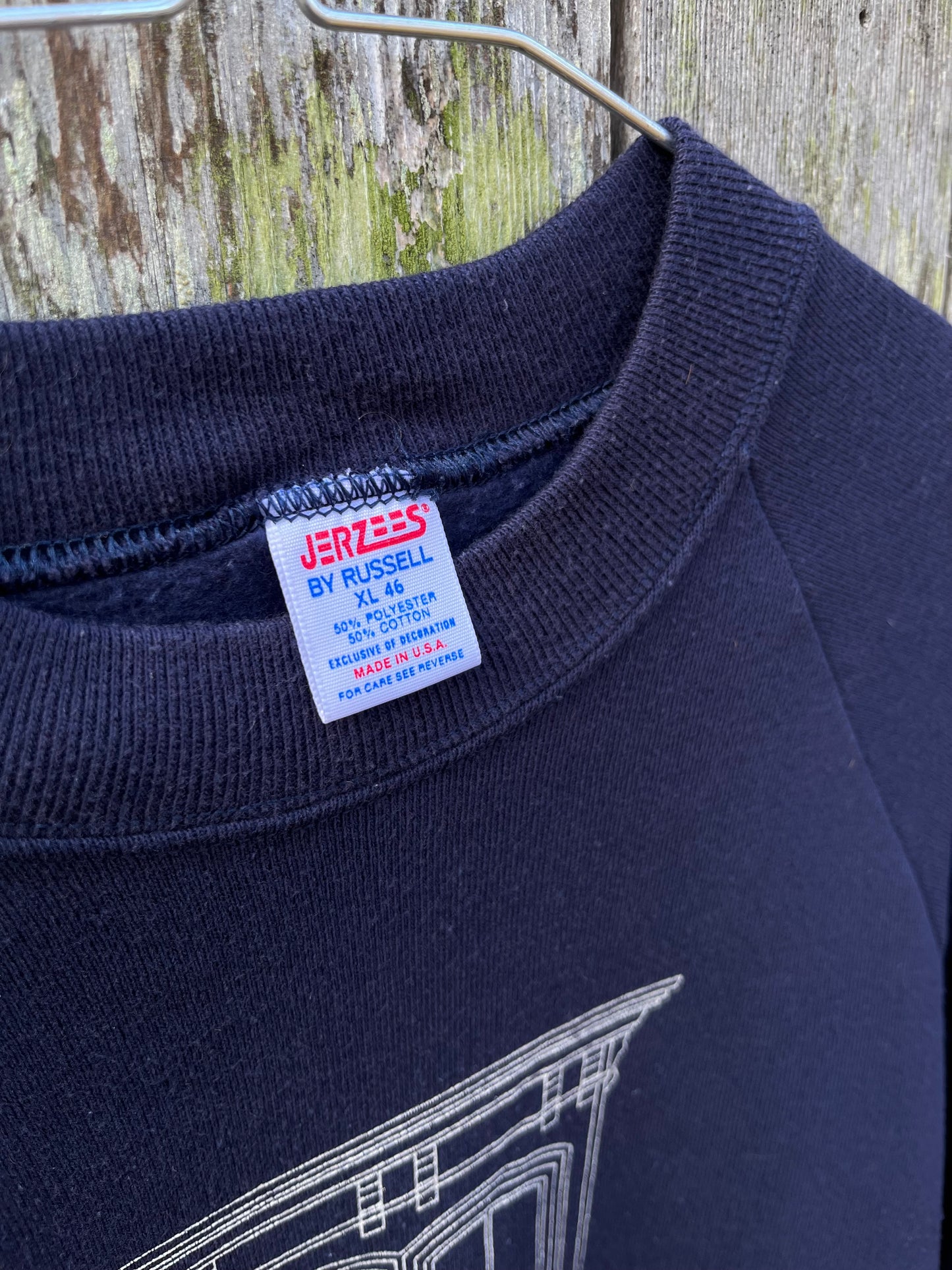 80s This Old House Raglan Sleeve Crewneck Sweatshirt (L)