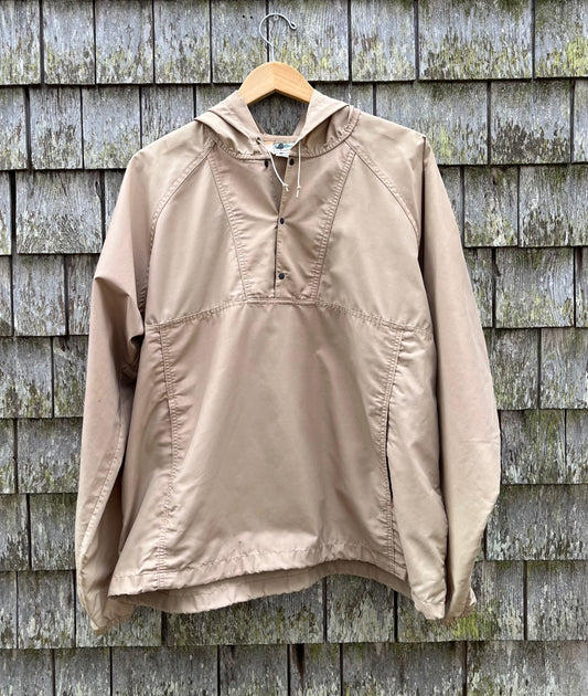 80s L.L. Bean Nylon Cotton Blend Anorak Jacket (XL)