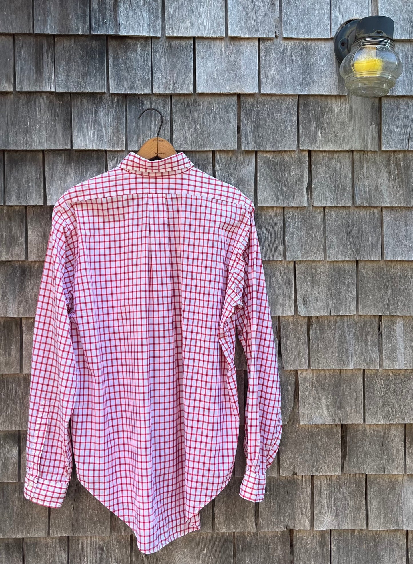 ~90s Brooks Brothers Makers Cotton Broadcloth Check Button Down Shirt (16-5)
