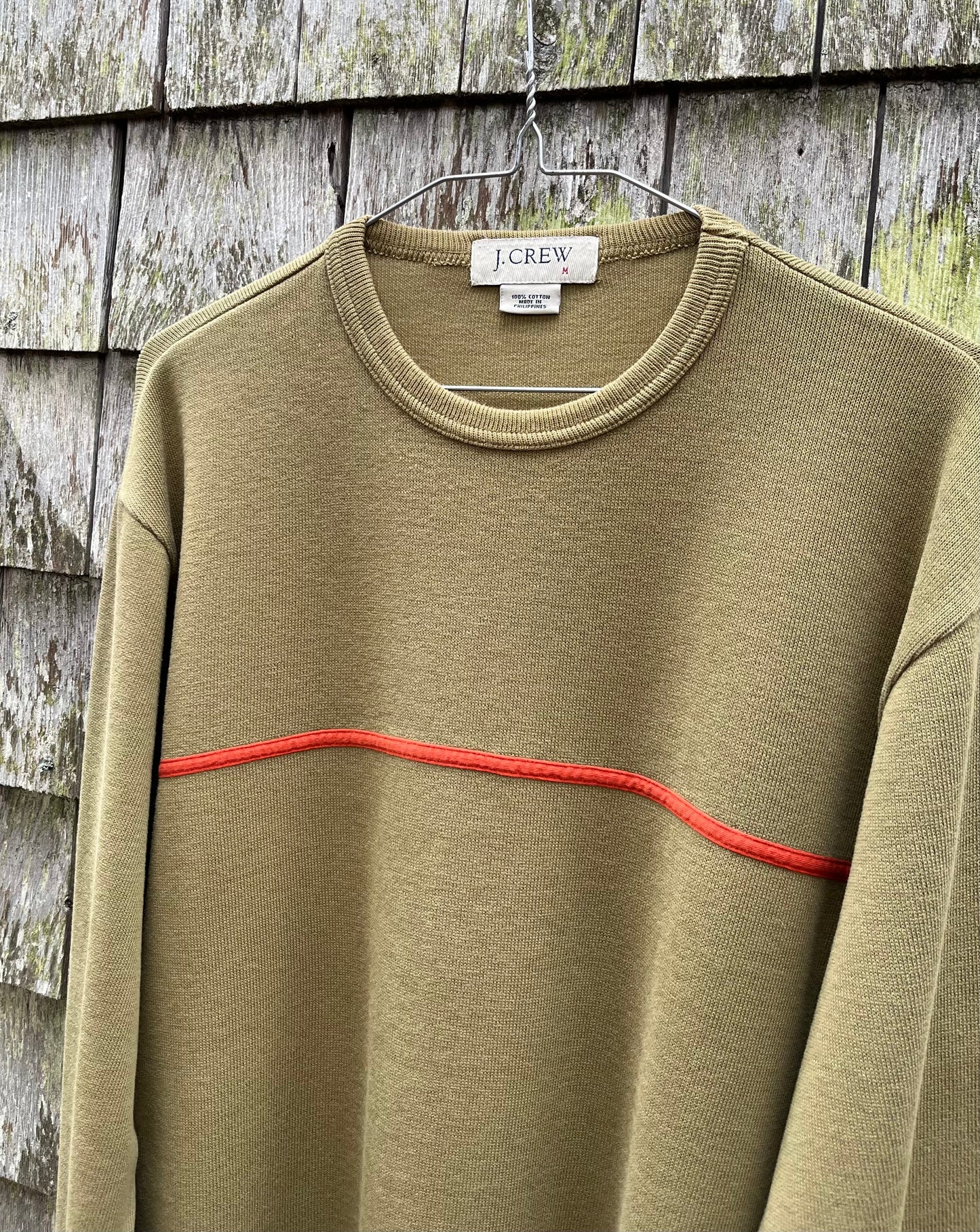 00s J.Crew Cotton Jersey Pullover Shirt (L)