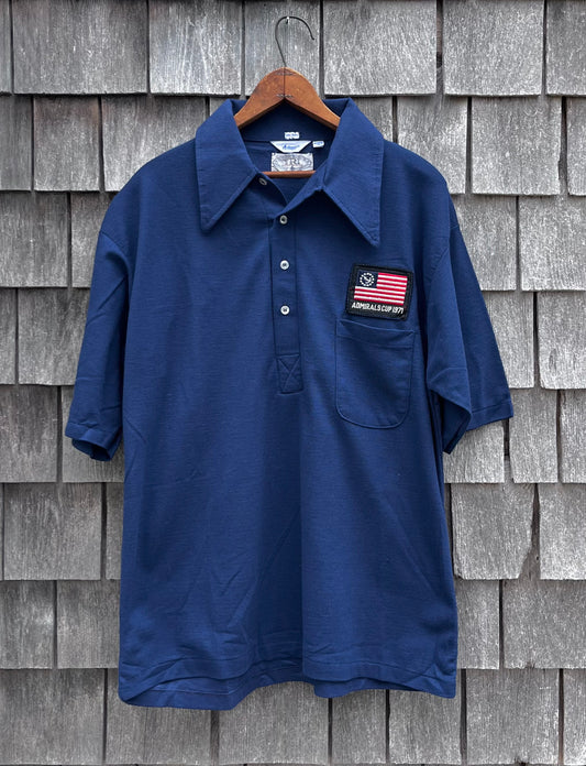 70s Admirals Cup USA Crew Polo Shirt (L/XL)