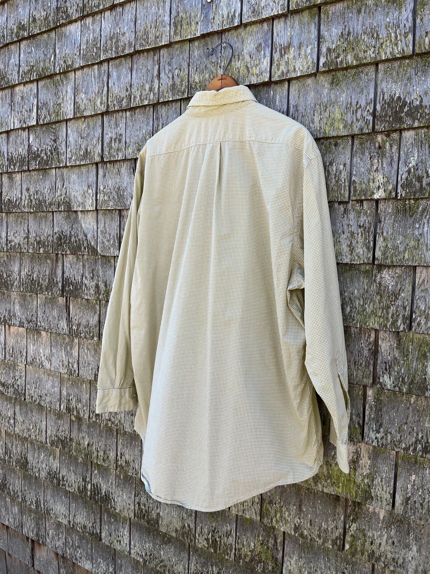 90s Brooks Brothers Makers Cotton Broadcloth Button Down Shirt (17.5/XL)
